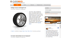 Desktop Screenshot of carmio.de