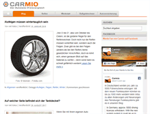 Tablet Screenshot of carmio.de